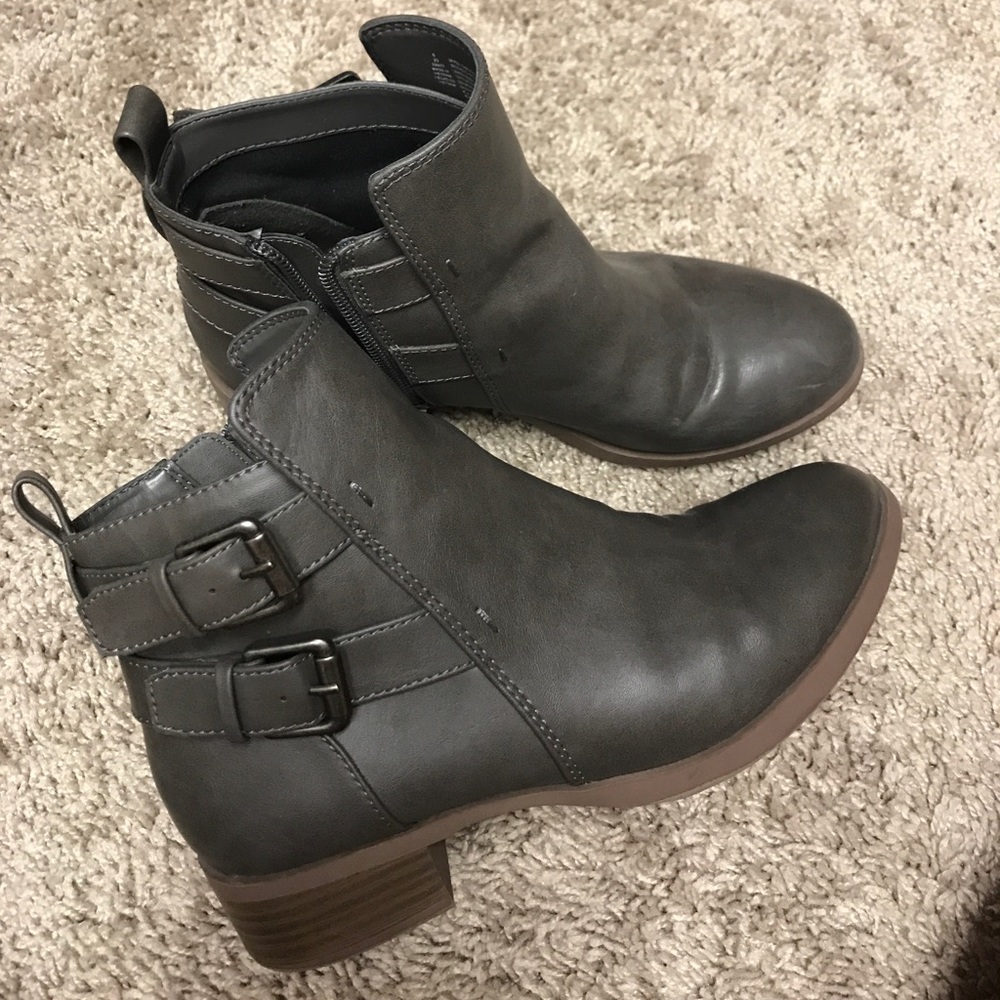 Grey Booties